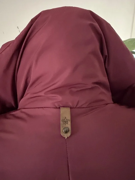 MACKAGE DOWN COAT JACKET IN MERLOT - Picture 8 of 16